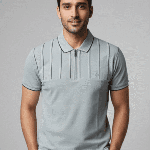 Classic Pista Strips Polo Mens Polo T-Shirt for Men