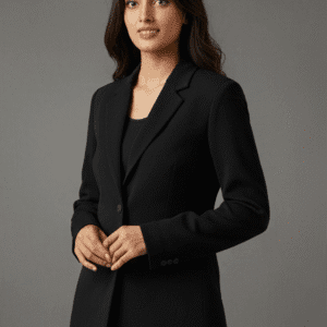 Elegant Black Formal Blazer for Women