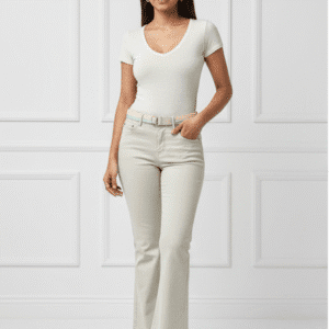 Trendy Black Wide Leg Jeans for Women