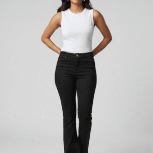 Trendy Dark Blue Stright Fit Jeans for Women