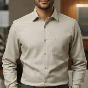 Trendy Parrot Green Plain Mens Formal Pants for Men