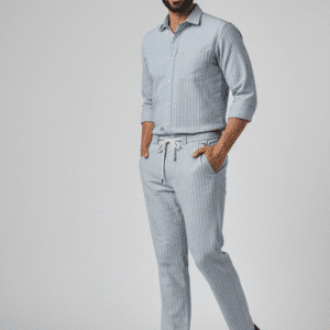 Exclusive Light Blue Casual Mens Trouser for Men