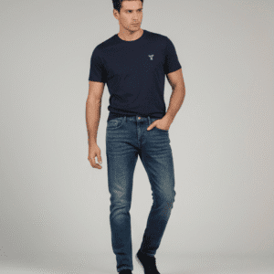 Stylish Blue Regular Fit Mens Jeans for Men