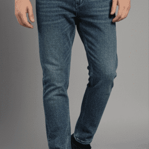 Exclusive Greenish Regular Fit Mens Jeans for Men