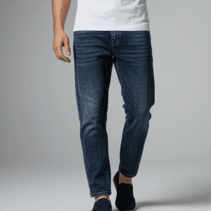 Refined Blue Narrow Fit Mens Jeans for Men