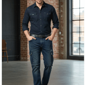 Modern Greenish Casual Mens Cargo for Men