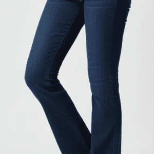 Trendy Dark Blue Boot Cut Jeans for Women