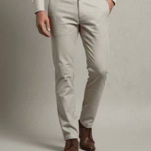 Exclusive Beige Narrow Fit Mens Pants for Men
