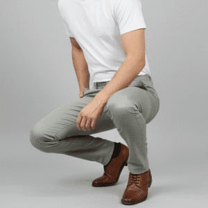 Classic Pista Narrow Fit Mens Pants for Men