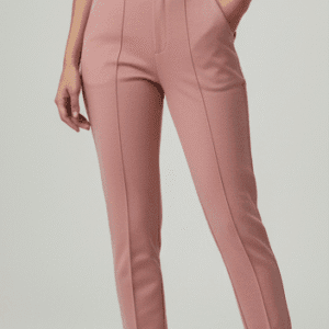 Smart Peach Narrow Fit Formal Trouser for Women