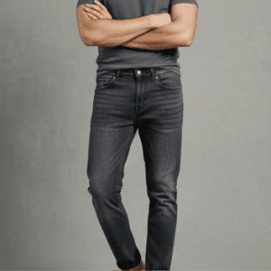 Stylish C - Black Regular Fit Mens Jeans for Men