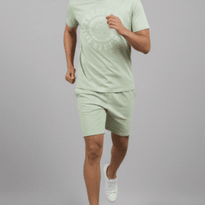 Exclusive Green Front - Printed Mens Cord-Set for Men