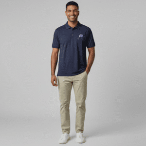 Classic Purple Polo Nack Mens T-Shirts for Men