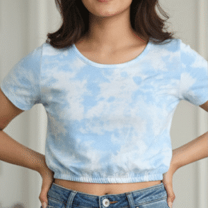 Stylish Tie N Die Crop-Top Top for Women