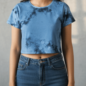 Stylish Tie N Die Crop-Top Top for Women