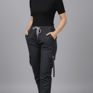 Smart Black Casual Pant Pant for Women