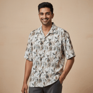 Refined Light Green Casual Full Sleeves Shirt Mens Shirt for Men