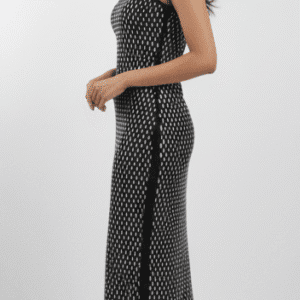 Women's Elegant Minimal Party Dress Black