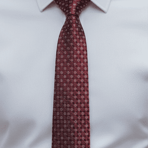 Dark Maroon Solid Formal Tie for Office & Events