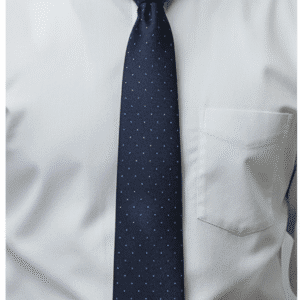 Navy Blue Solid Formal Tie for Office & Events