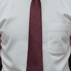 Wine Solid Formal Tie for Office & Events