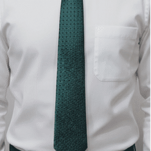 Green Solid Formal Tie for Office & Events