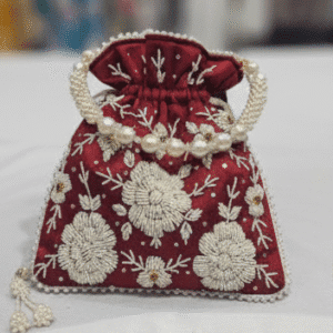 Women's Minimalist Everyday Handbag Maroon