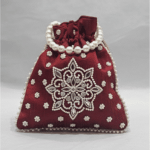 Women's Minimalist Everyday Handbag Maroon