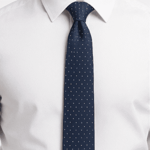 Grey Solid Formal Tie for Office & Events