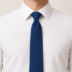 Royal Blue Solid Formal Tie for Office & Events
