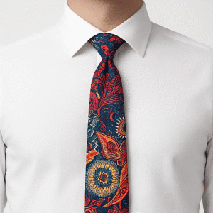 Rainbow Solid Formal Tie for Office & Events