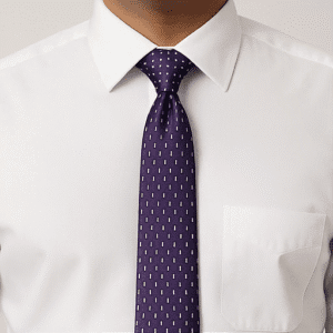 Purpule Solid Formal Tie for Office & Events