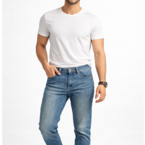 Narrow Fit Jeans for Men | Modern Stylish Denim Wear