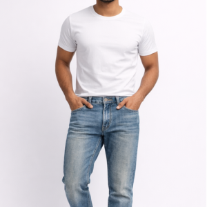 Men’s Blue Regular Fit Jeans | Shakti Series | Comfortable Everyday Denim